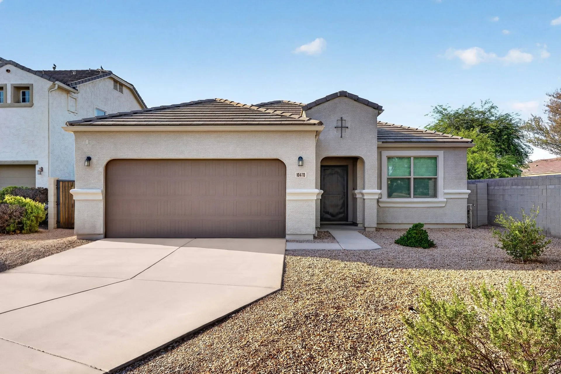Front exterior of 10470 E Marigold Ln, Florence, AZ 85132